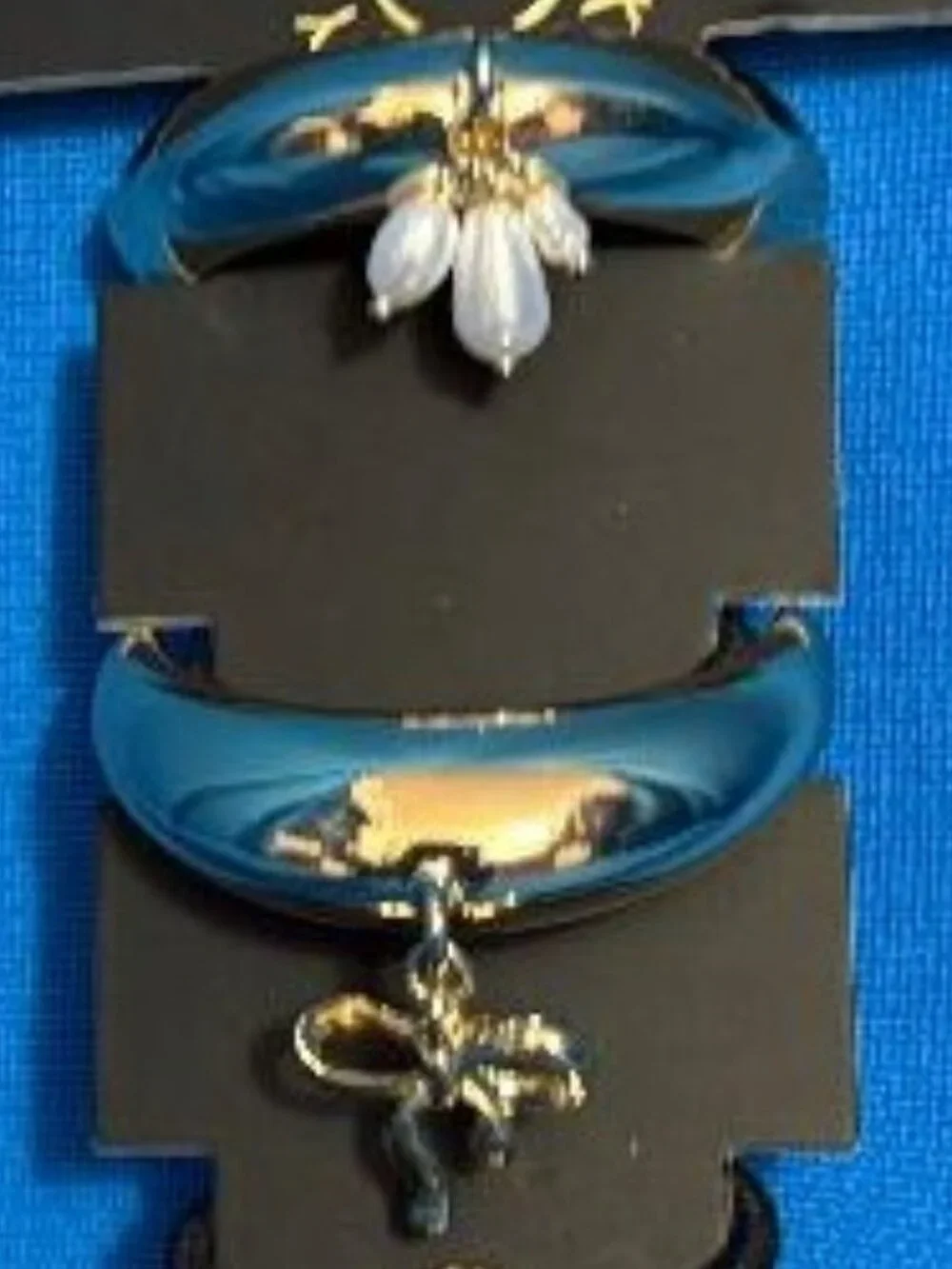 KNOTTY 3 PACK GORGEOUS HAIR / PONYTAIL / PONY CUFF CHARMS / DECORATIVE HAIR TIES